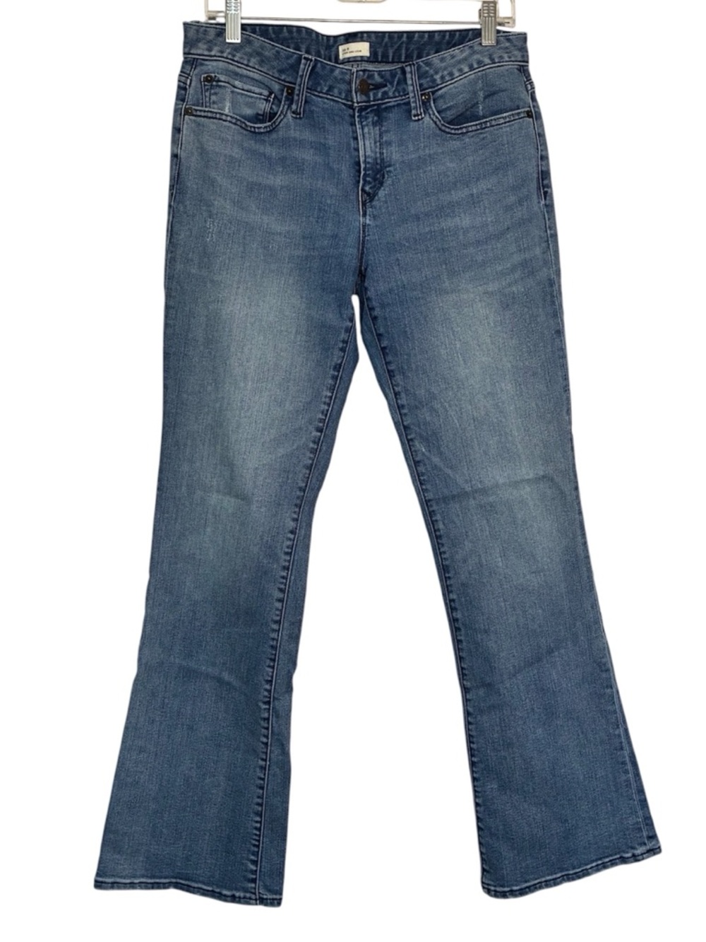 Gap 1969 Long & Lean Boot Cut Jeans Womens 28 R Blue Western Cowgirl Casual Boho